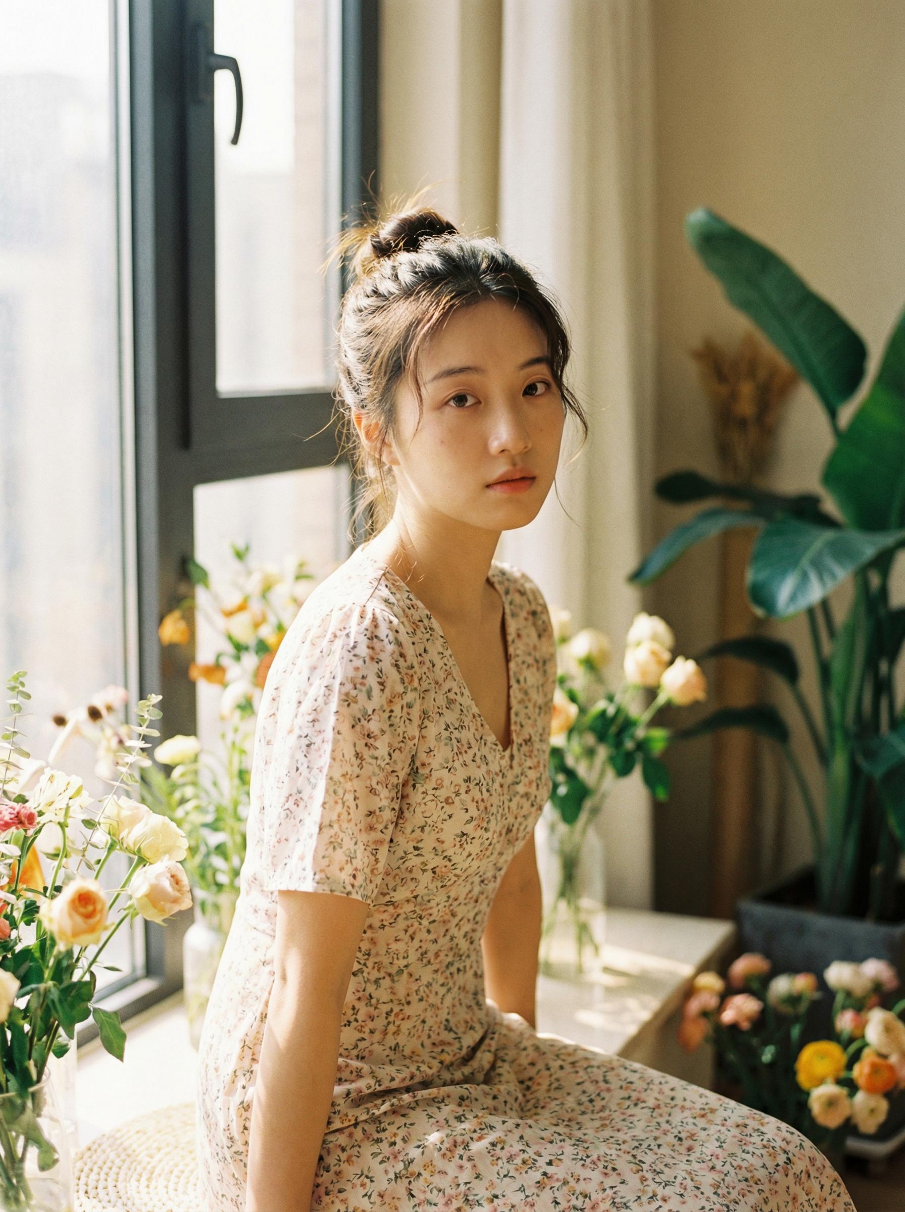 偷拍清新风格生活视频